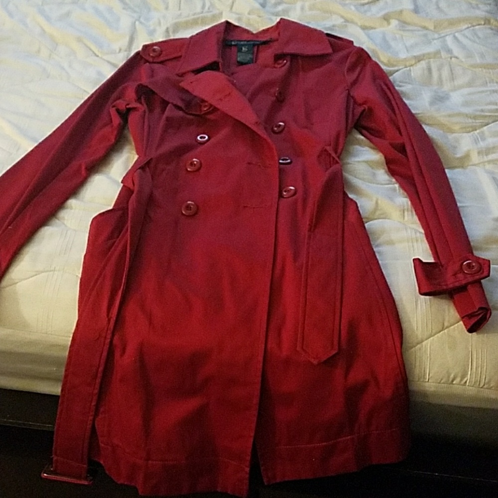 Red spring/fall jacket